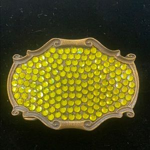 Joomi Joolz belt buckle. Swarovski crystals.